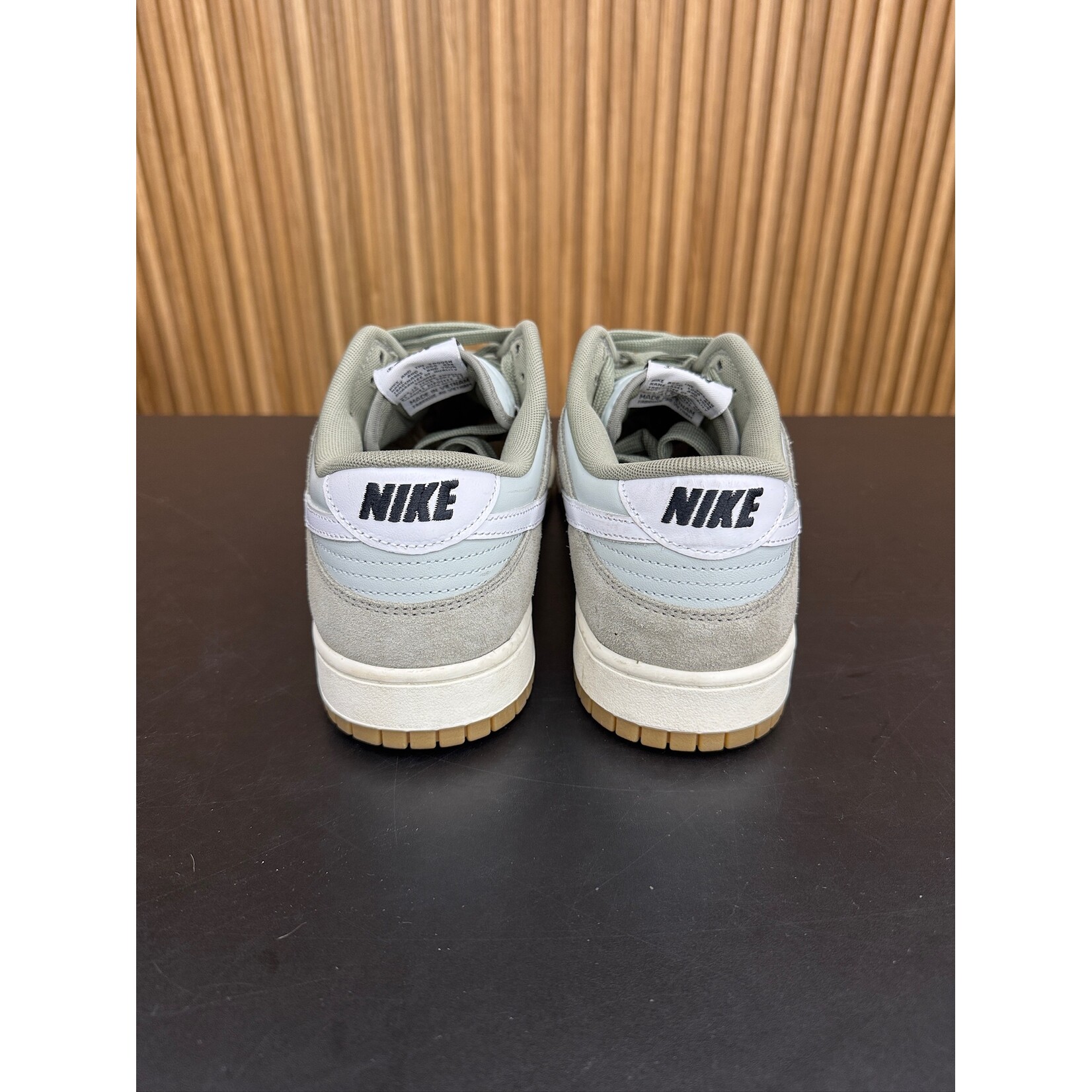 Nike Nike Dunk Low Retro SE Light Silver Light Army Sail White Size 12, PREOWNED NO BOX