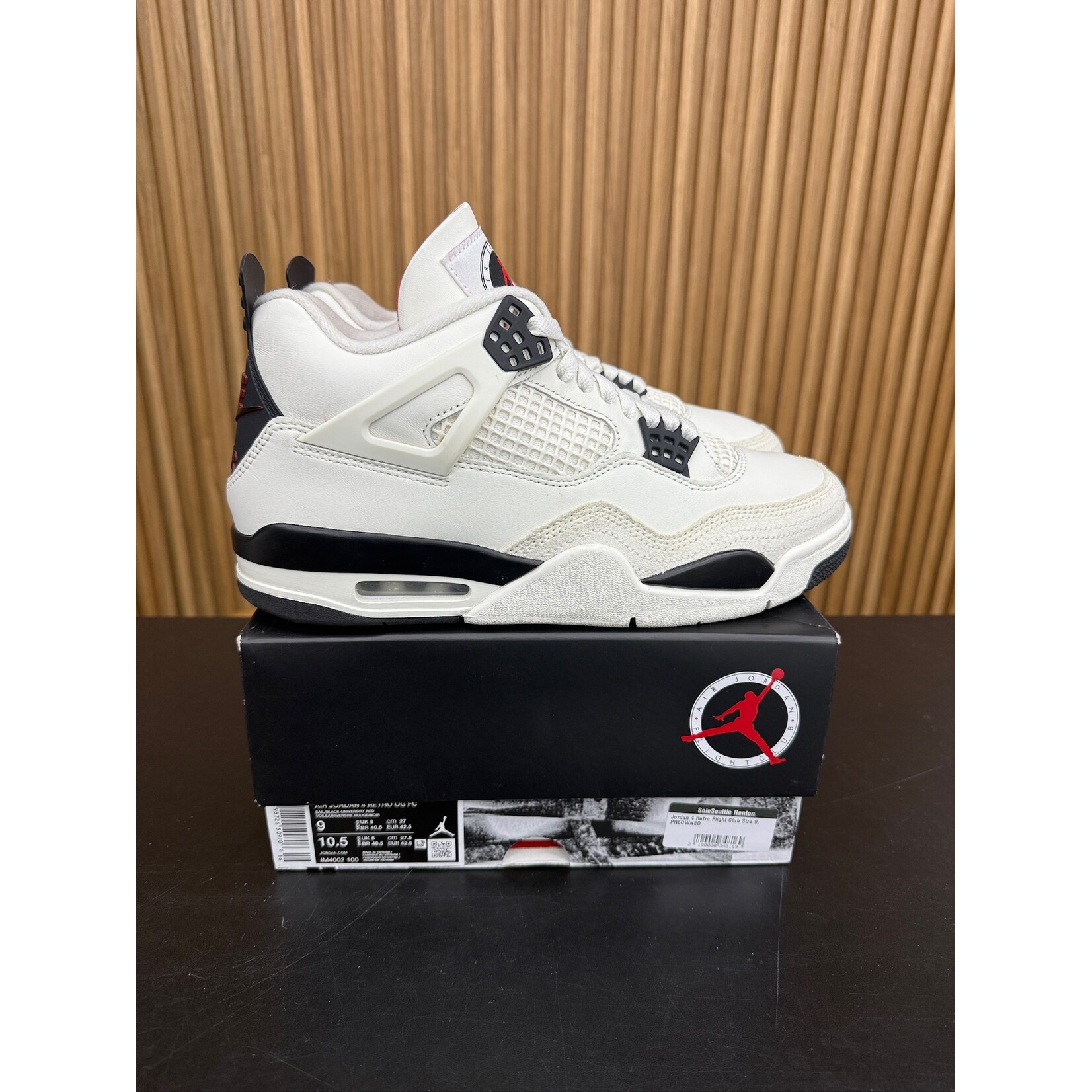 Jordan Jordan 4 Retro Flight Club Size 9, PREOWNED*