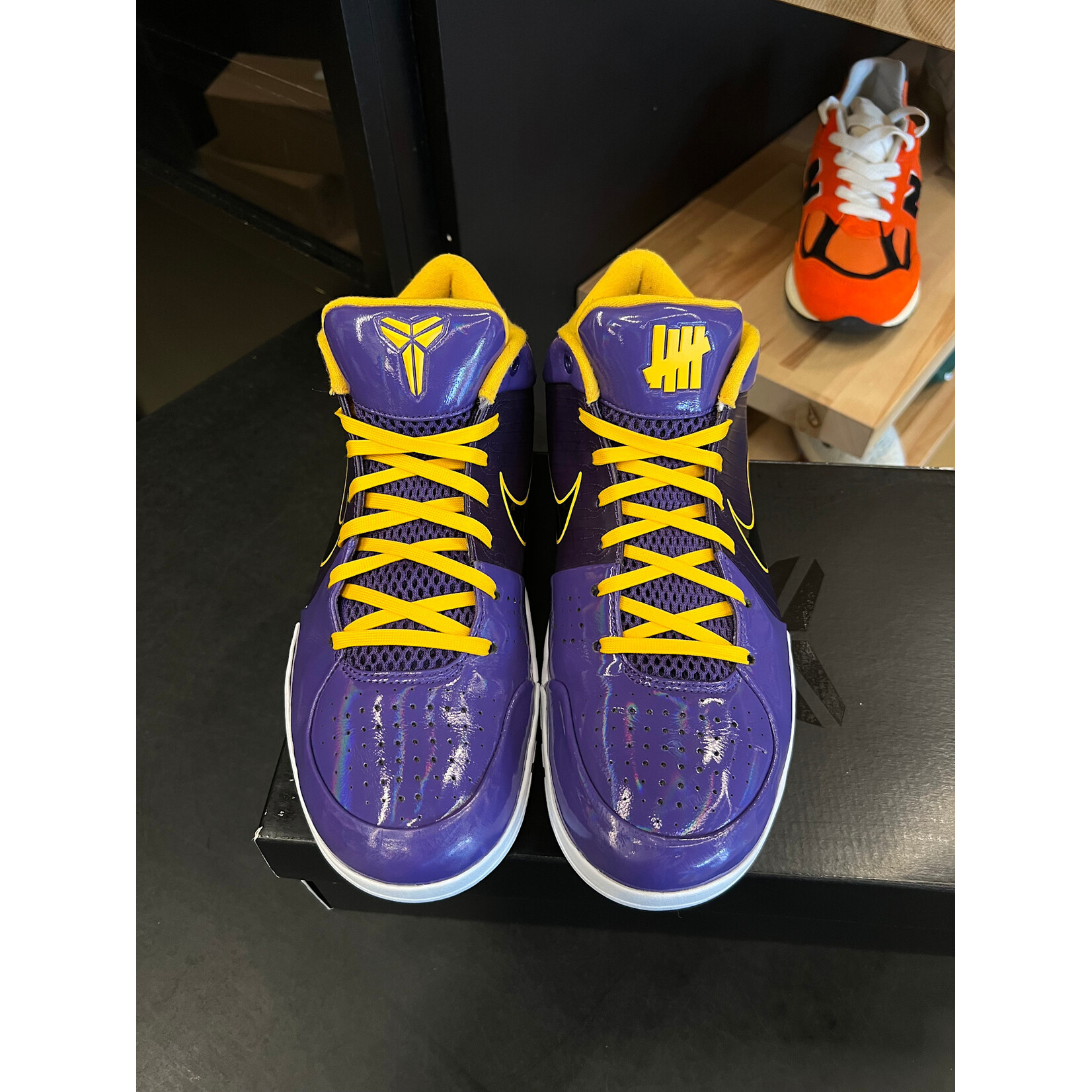 Nike Nike Kobe 4 Protro Undefeated Los Angeles Lakers Size 11, PREOWNED