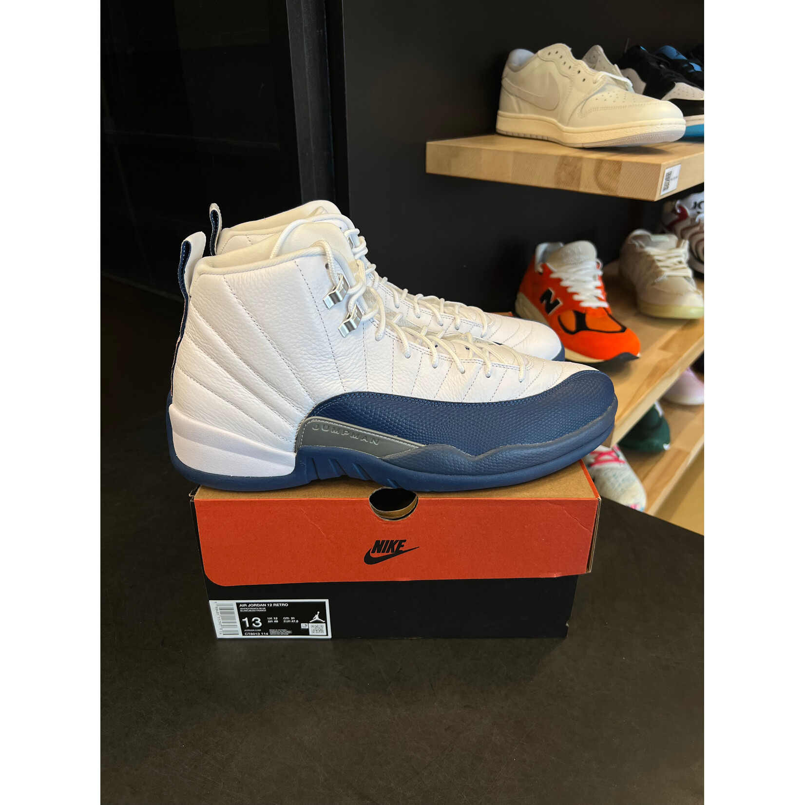 Jordan Jordan 12 Retro French Blue (2025) Size 13, PREOWNED