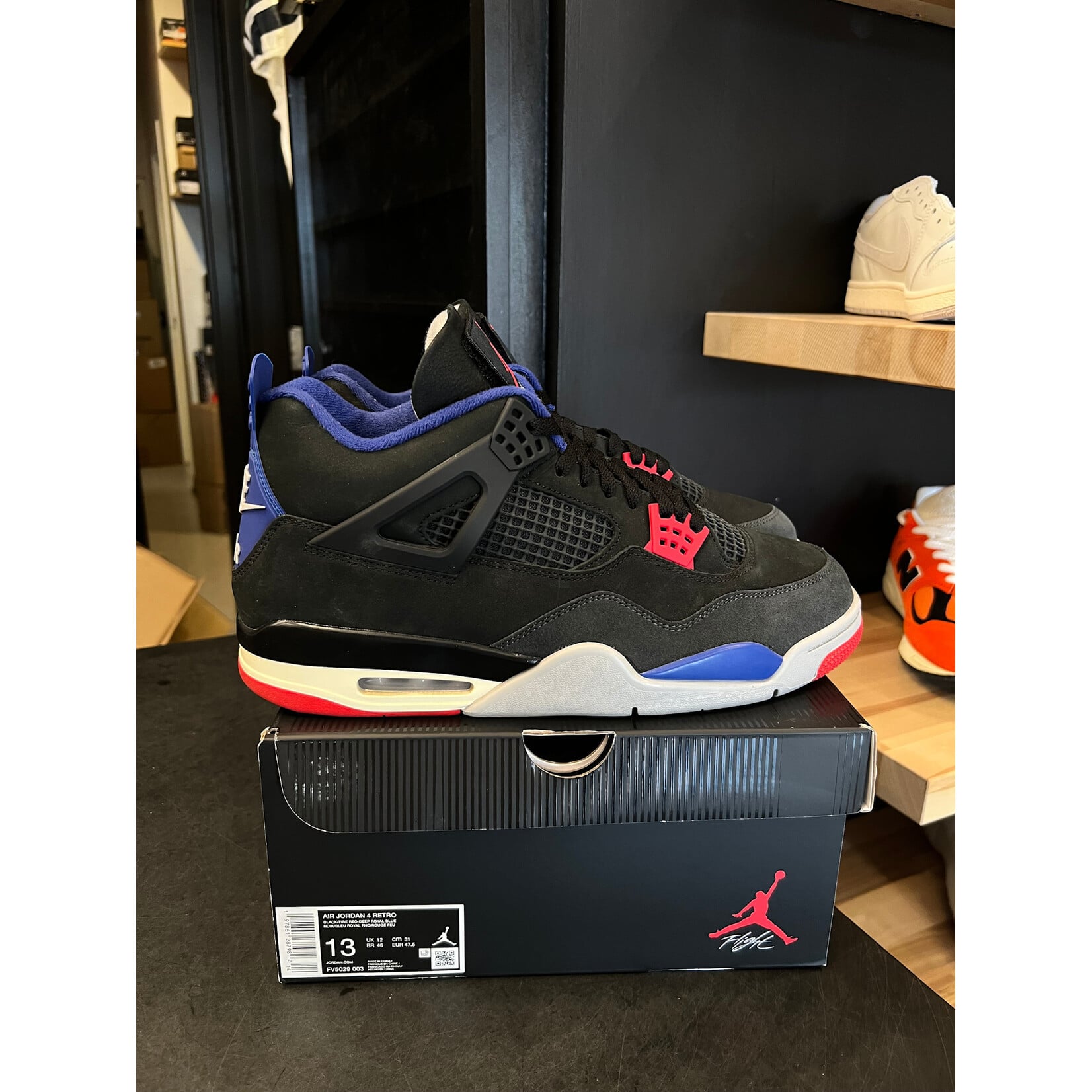 Jordan Jordan 4 Retro Rare Air (White Lettering) Size 13, PREOWNED