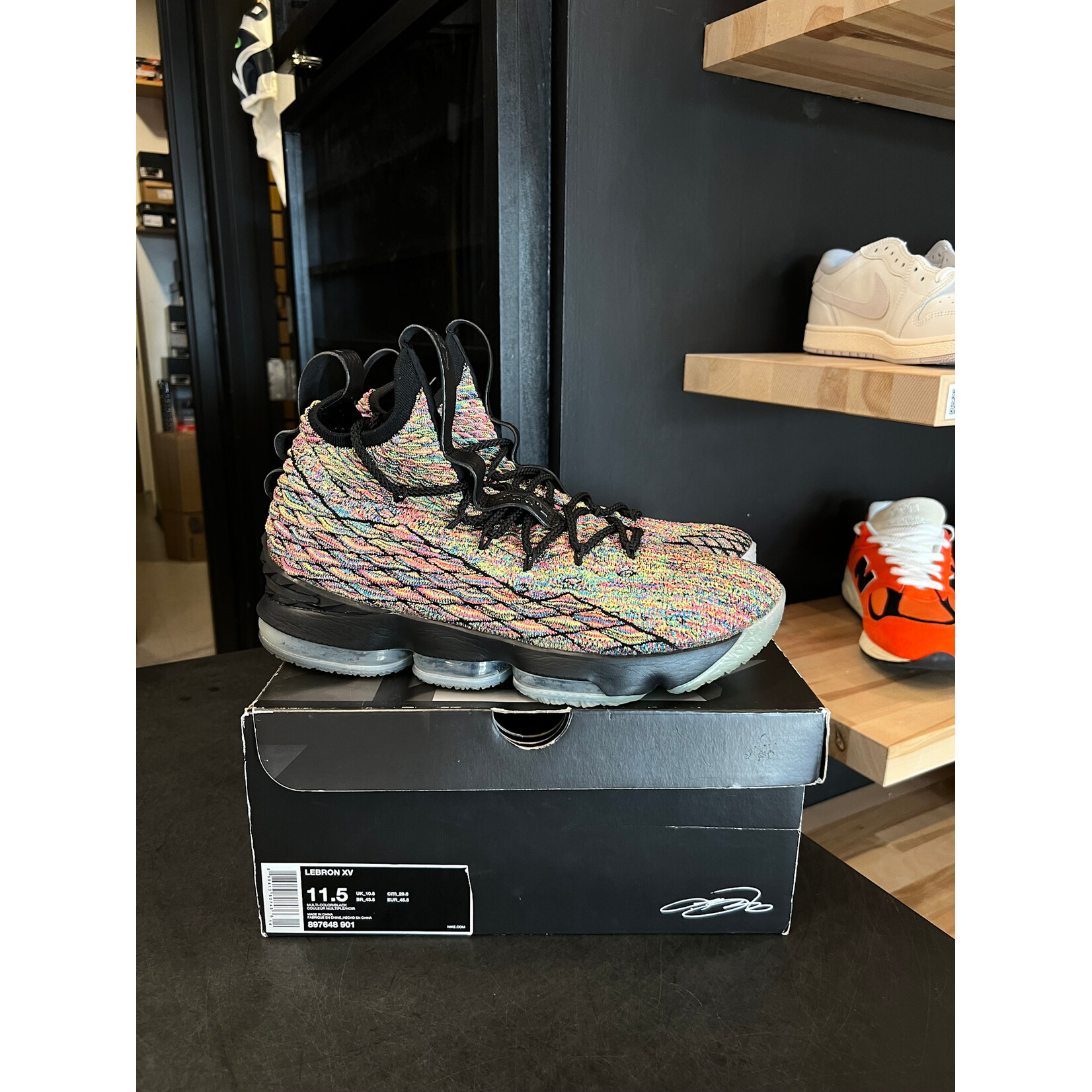 Nike Nike LeBron 15 Four Horsemen Size 11.5, PREOWNED