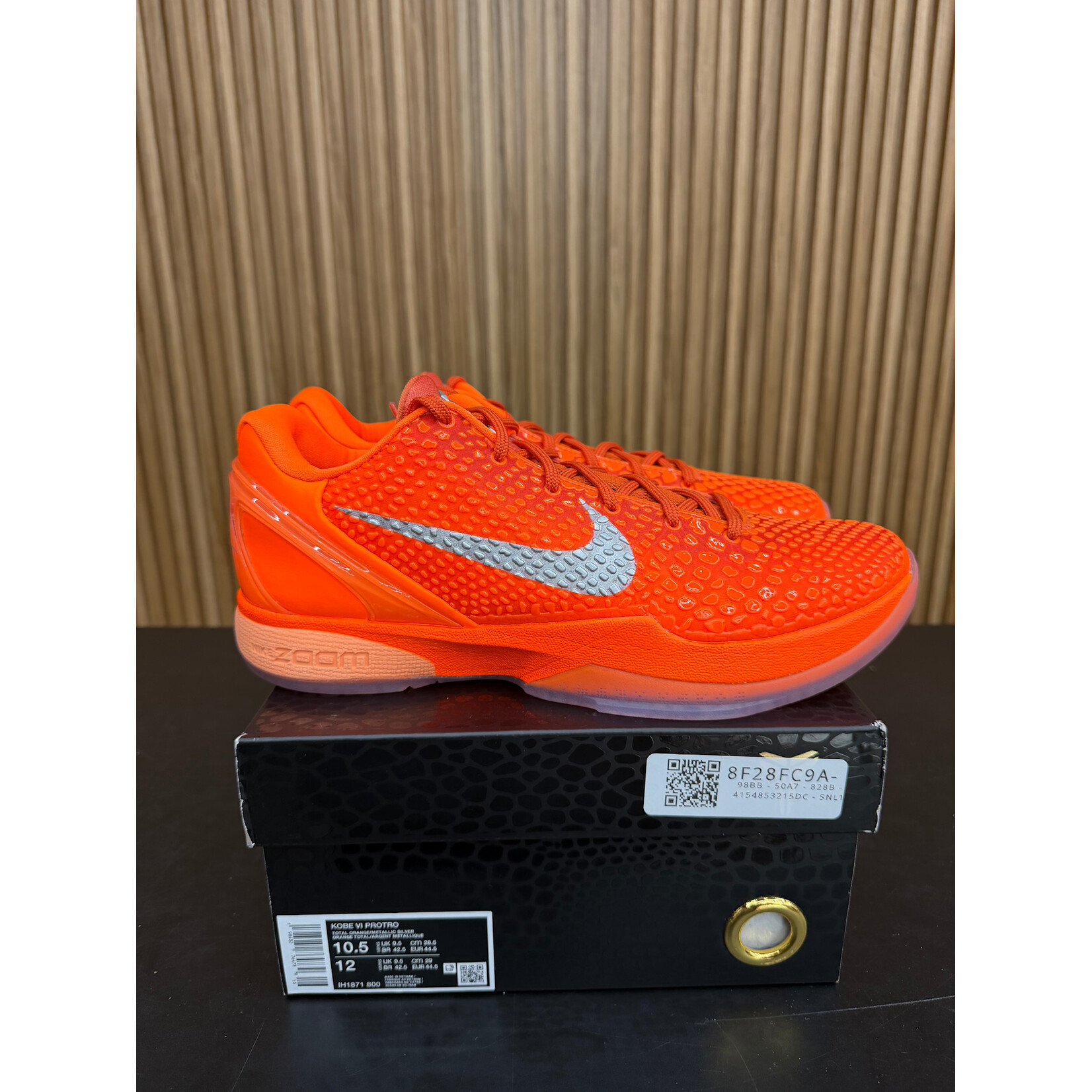 Nike Nike Kobe 6 Protro Total Orange Size 10.5, PREOWNED TRIED ON ONCE