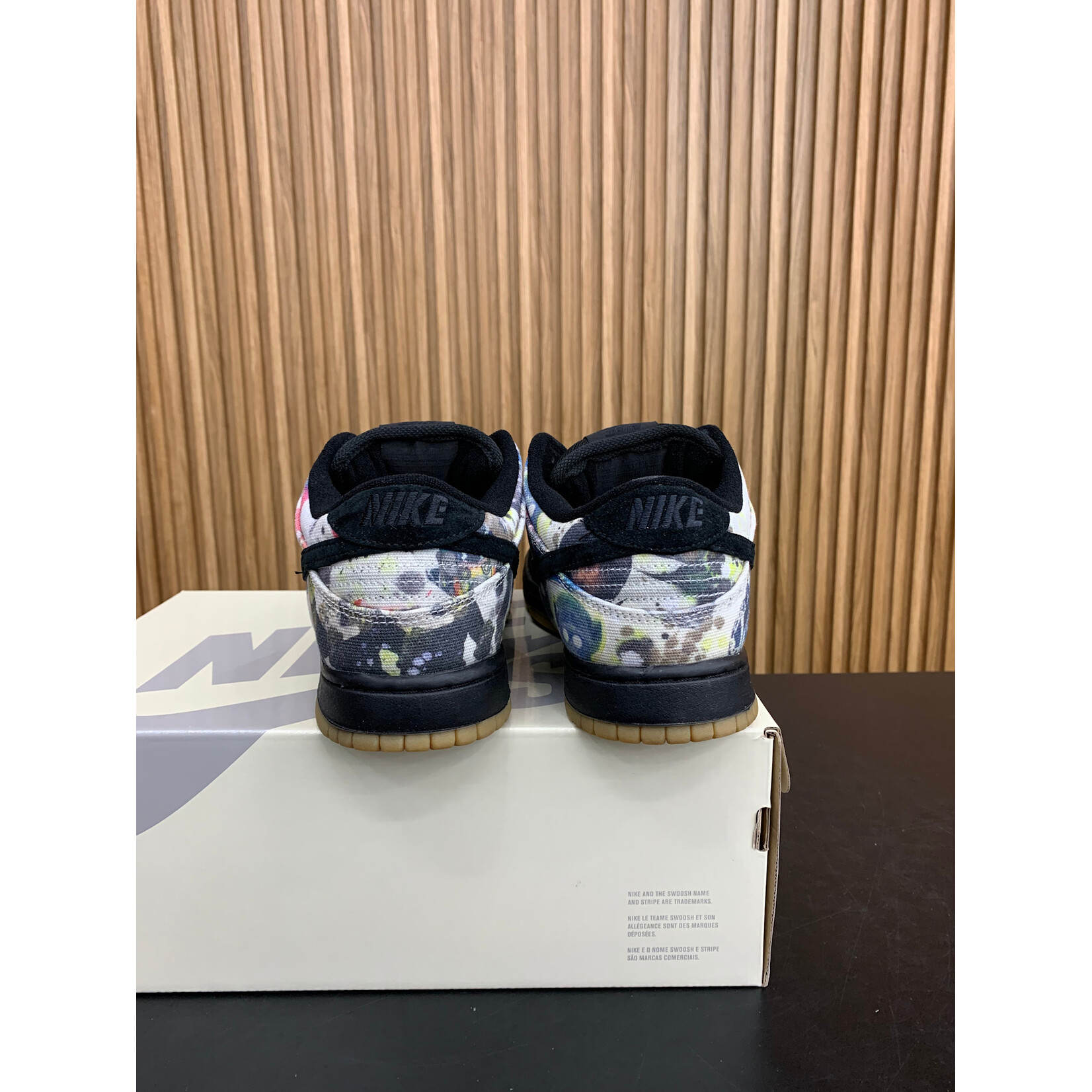 Nike Nike SB Dunk Low Supreme Rammellzee Size 10, PREOWNED