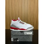 Jordan Jordan 3 Retro Cardinal Red Size 11, PREOWNED
