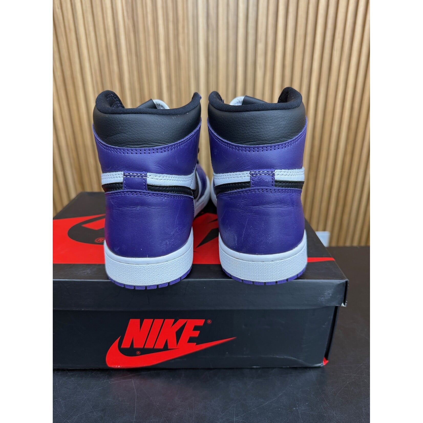 Jordan Jordan 1 Retro High Court Purple White Size 9.5, PREOWNED*