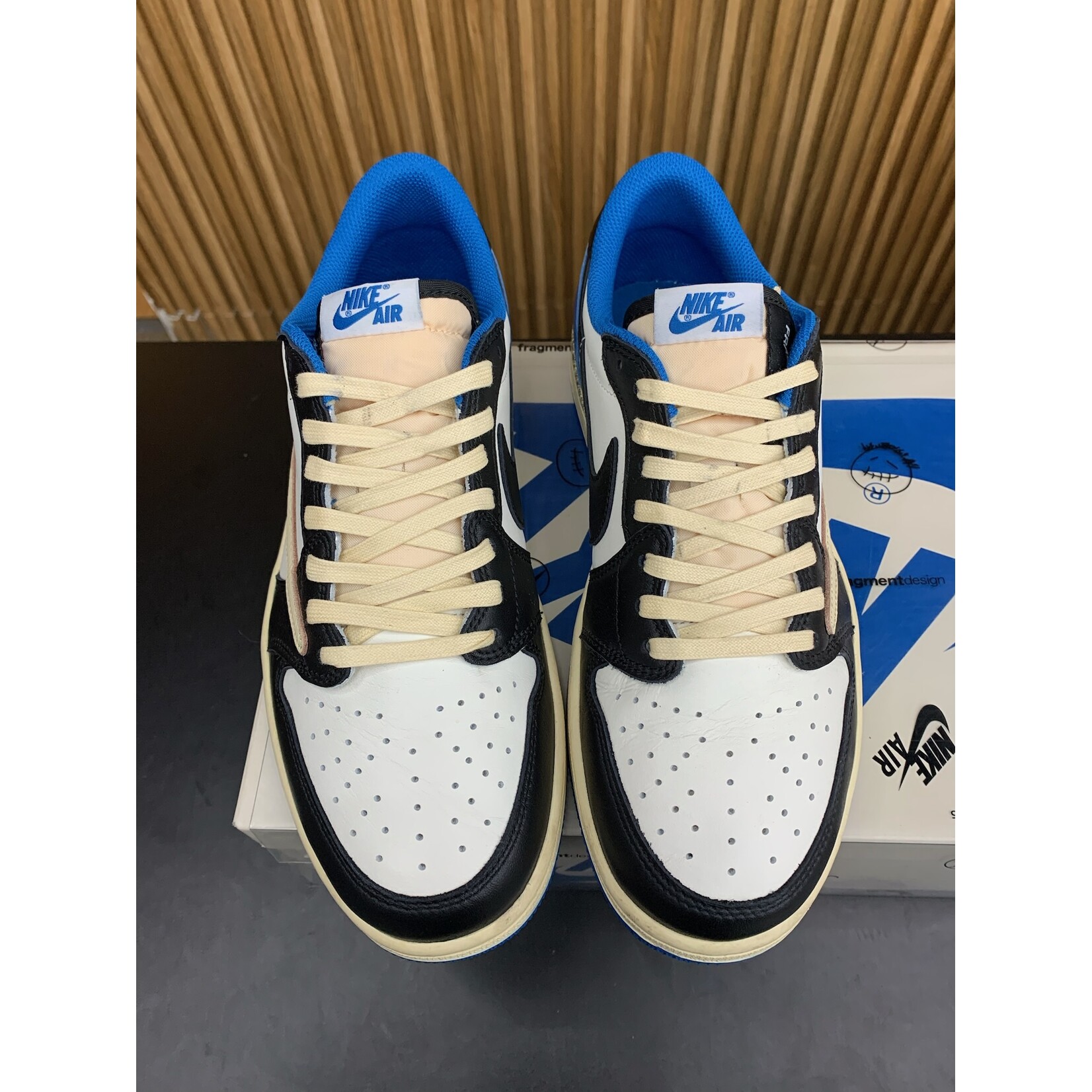 Jordan Jordan 1 Retro Low OG SP Fragment x Travis Scott Size 9, PREOWNED*