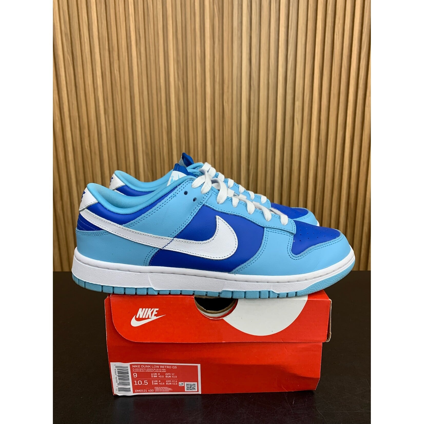 Nike Nike Dunk Low Retro QS Argon (2022) Size 9, PREOWNED*