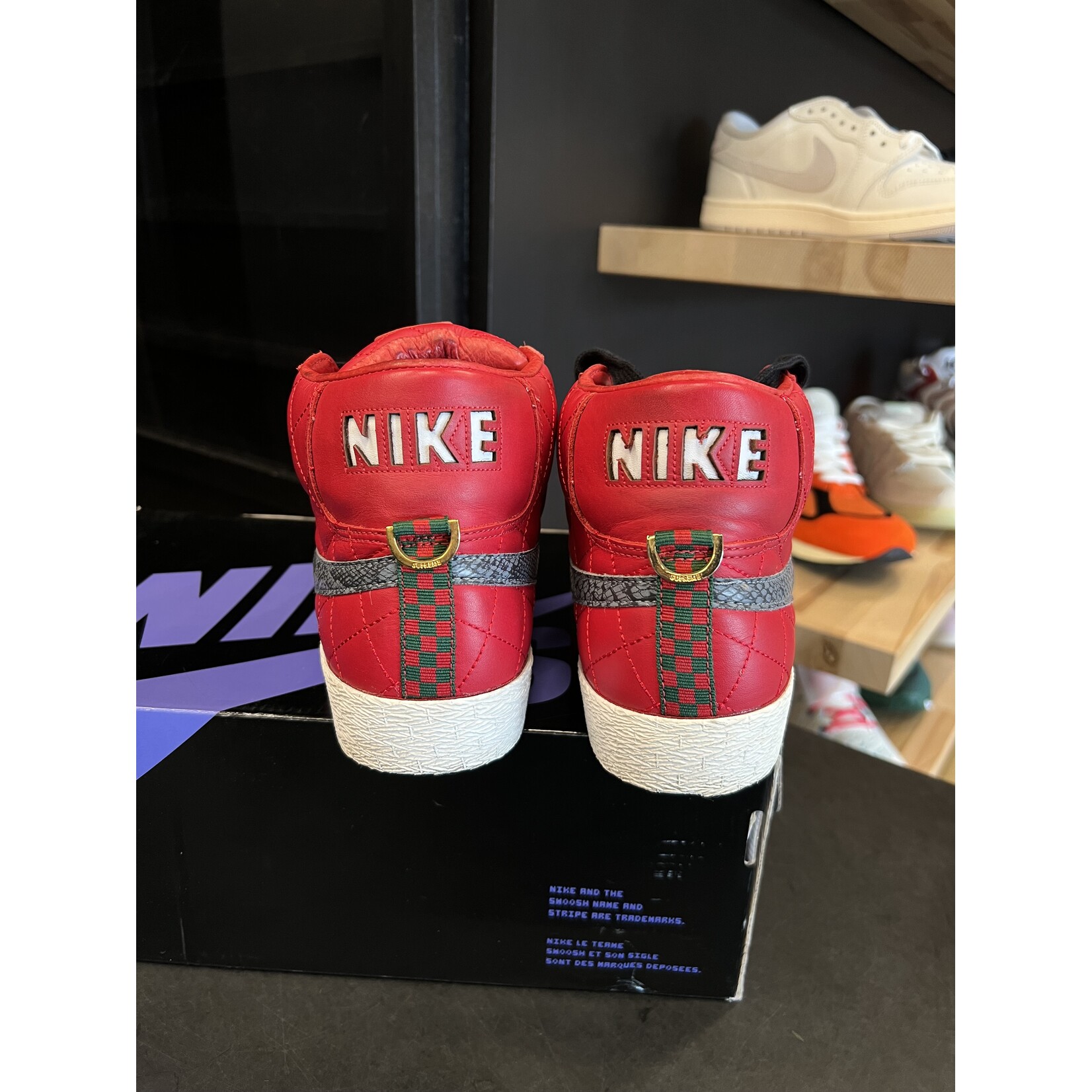Nike Nike SB Blazer Supreme Red (2006) Size 10, PREOWNED