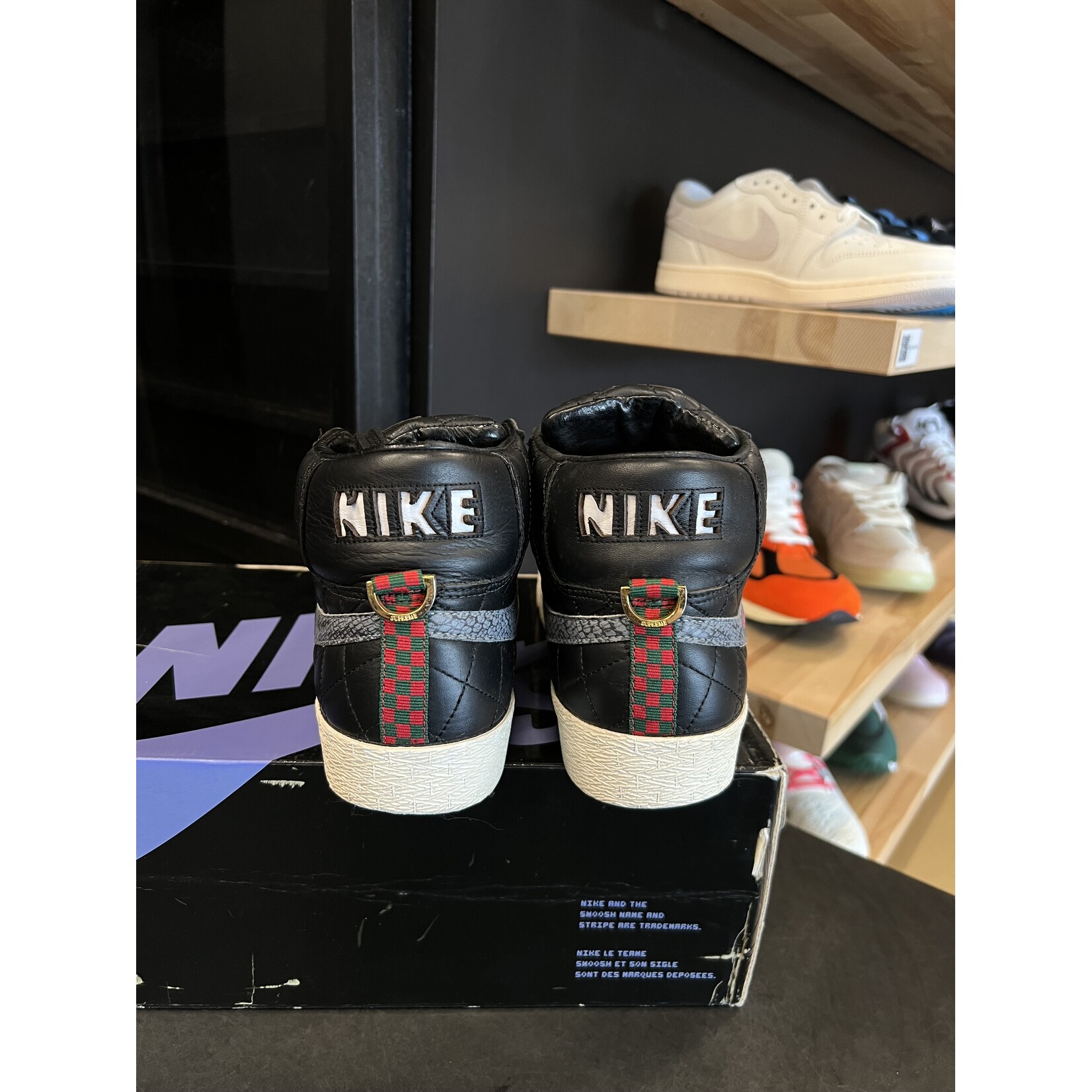 Nike Nike SB Blazer Supreme Black (2006) Size 10, PREOWNED