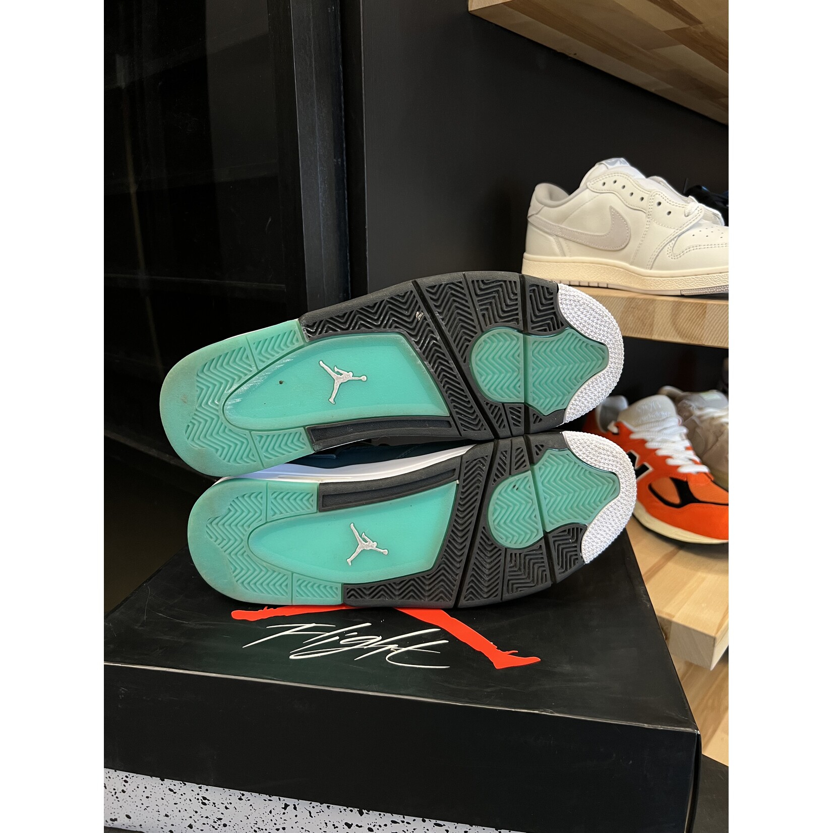 Jordan Jordan 4 Retro Teal Size 11.5, PREOWNED*