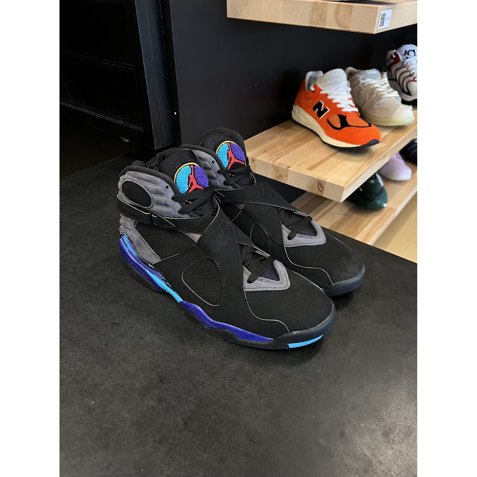 Jordan Jordan 8 Retro Aqua (2015) Size 11.5, PREOWNED*