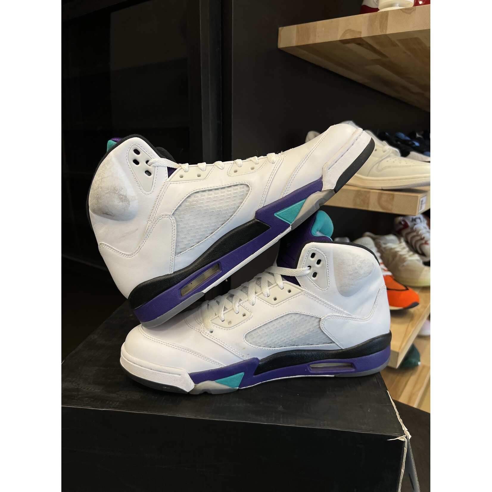 Nike Jordan 5 Retro Grape (2013) Size 12, PREOWNED*