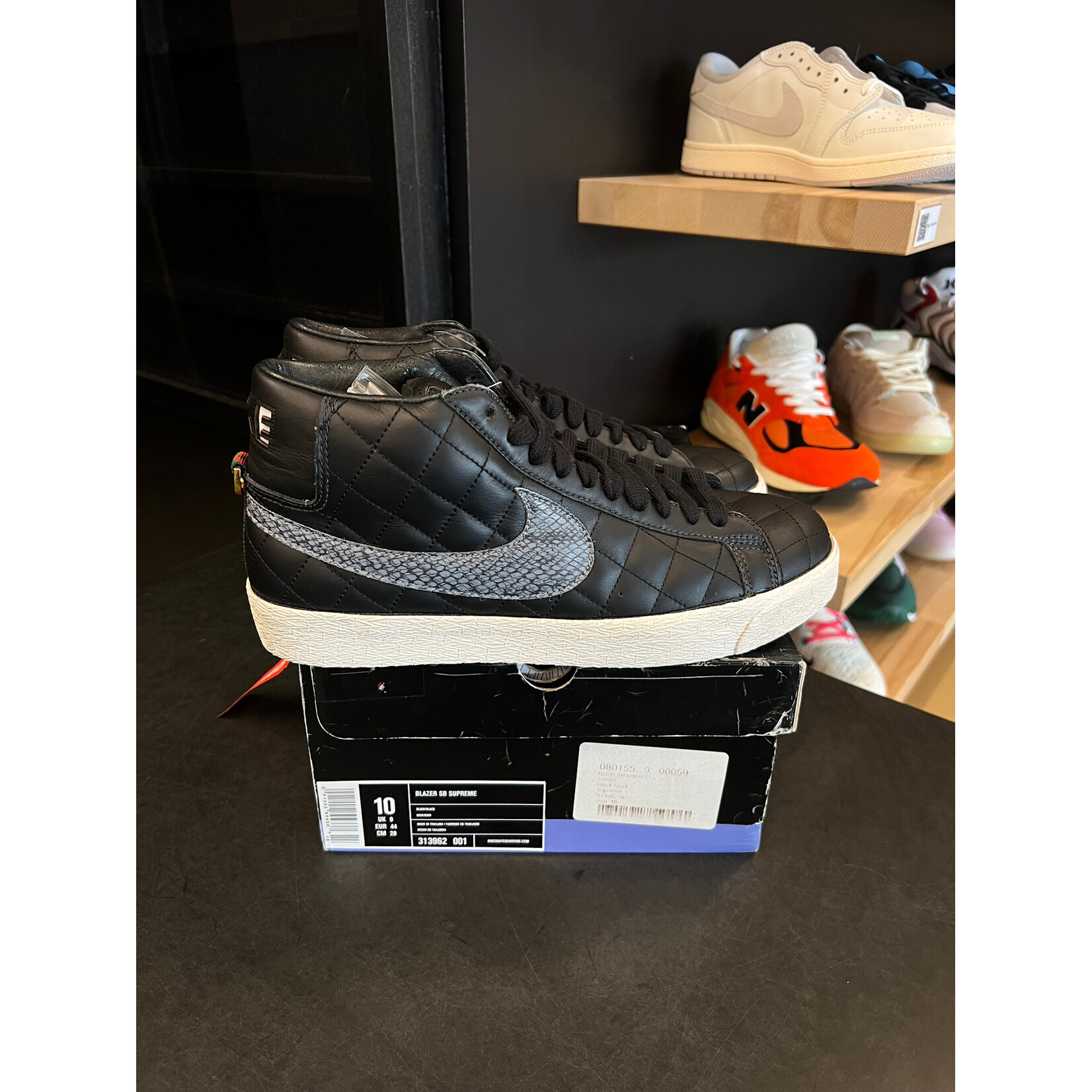 Nike Nike SB Blazer Supreme Black (2006) Size 10, DS BRAND NEW