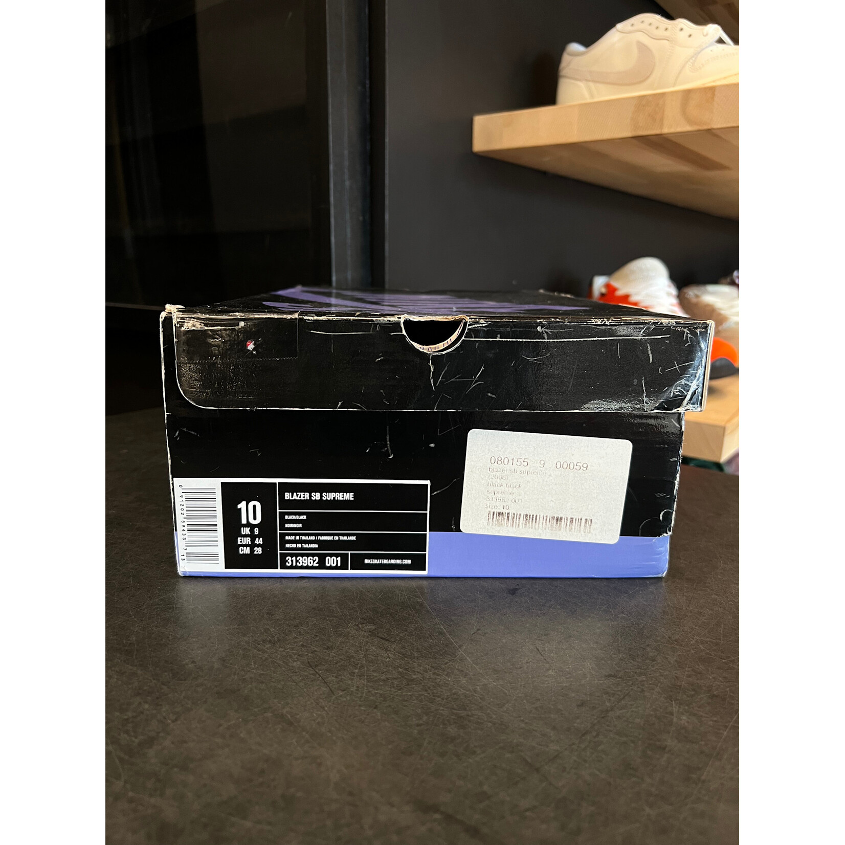 Nike Nike SB Blazer Supreme Black (2006) Size 10, DS BRAND NEW