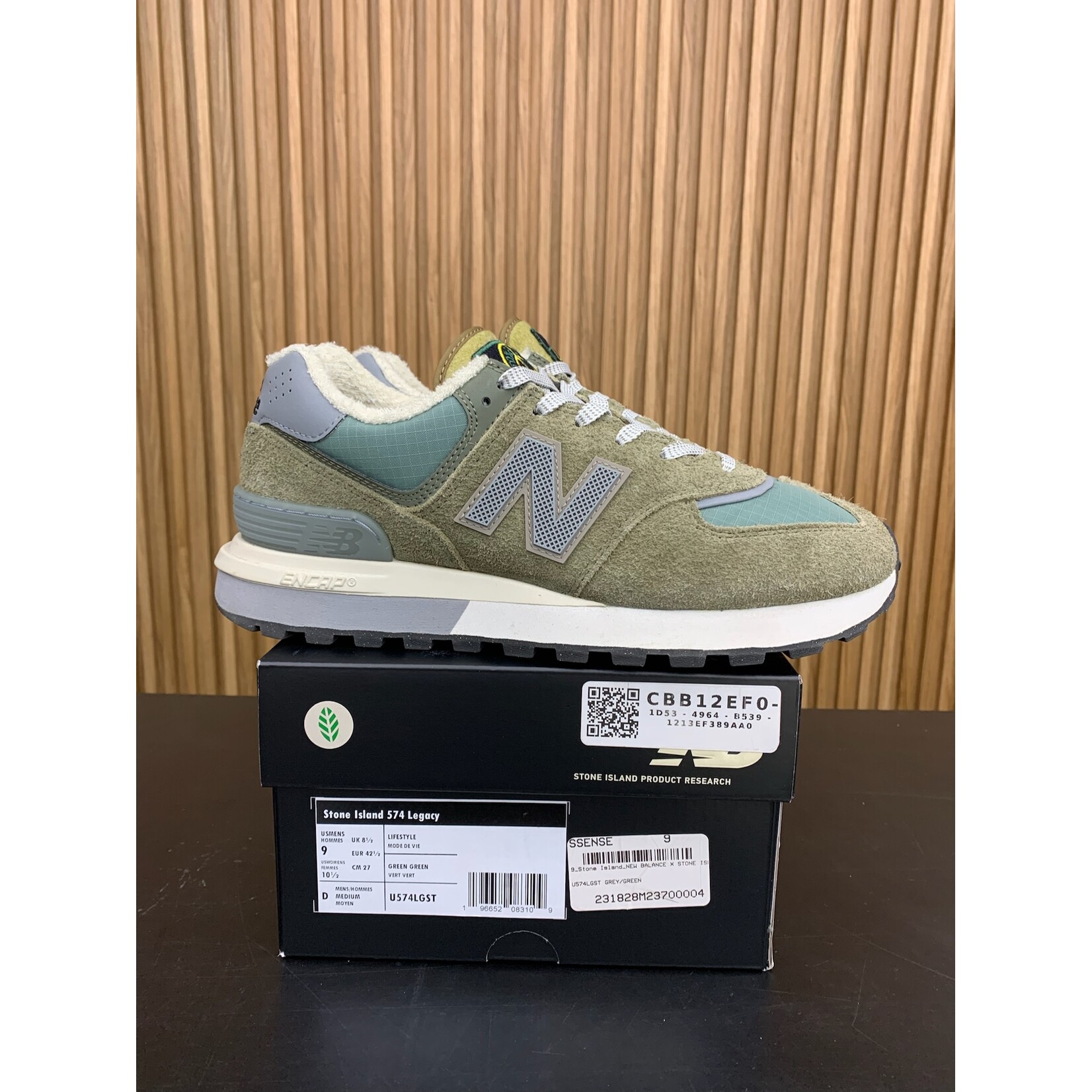 New New Balance 574 Legacy Stone Legacy Size 9, PREOWNED
