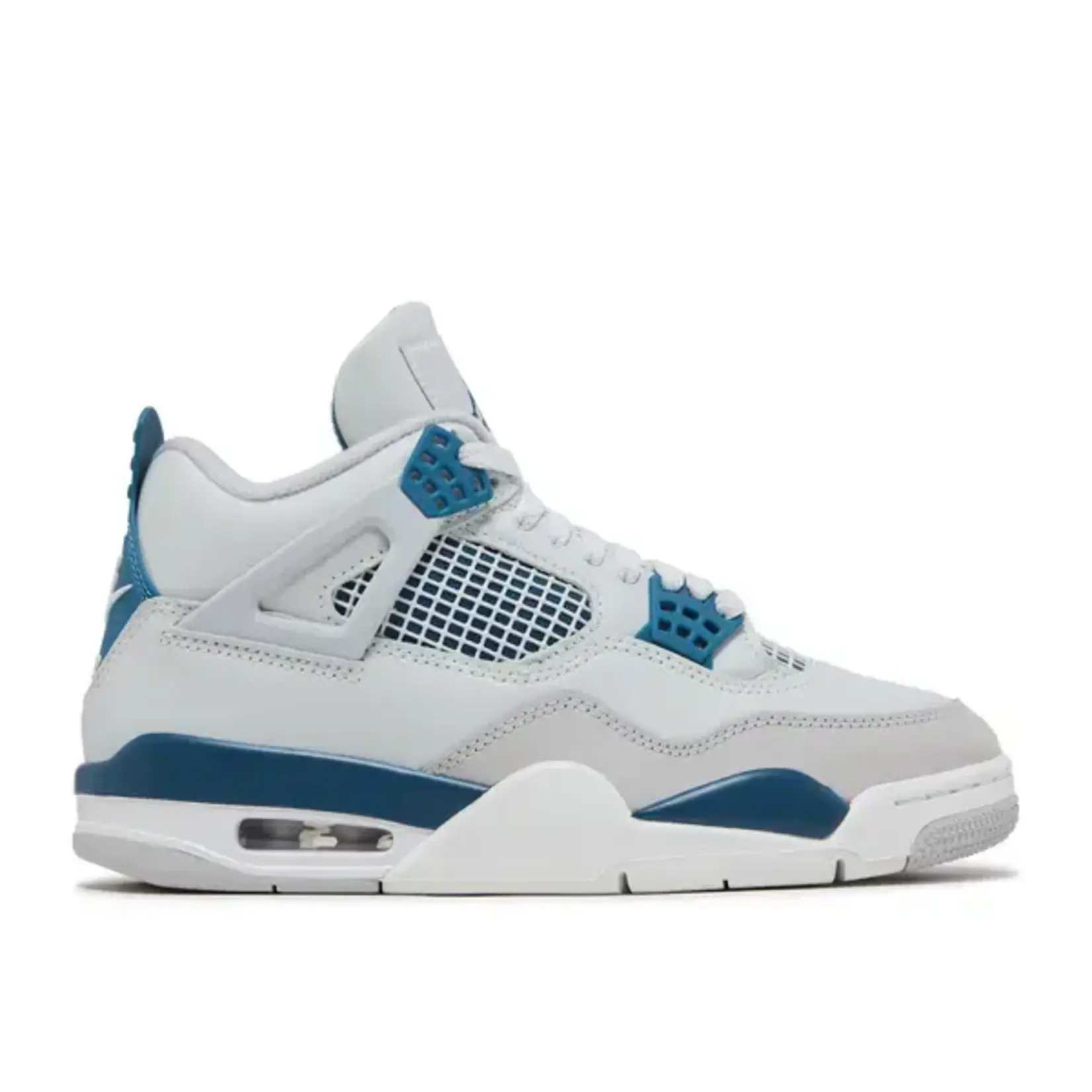 Jordan Jordan 4 Retro Military Blue (2024) Size 11, DS BRAND NEW DAMAGED BOX