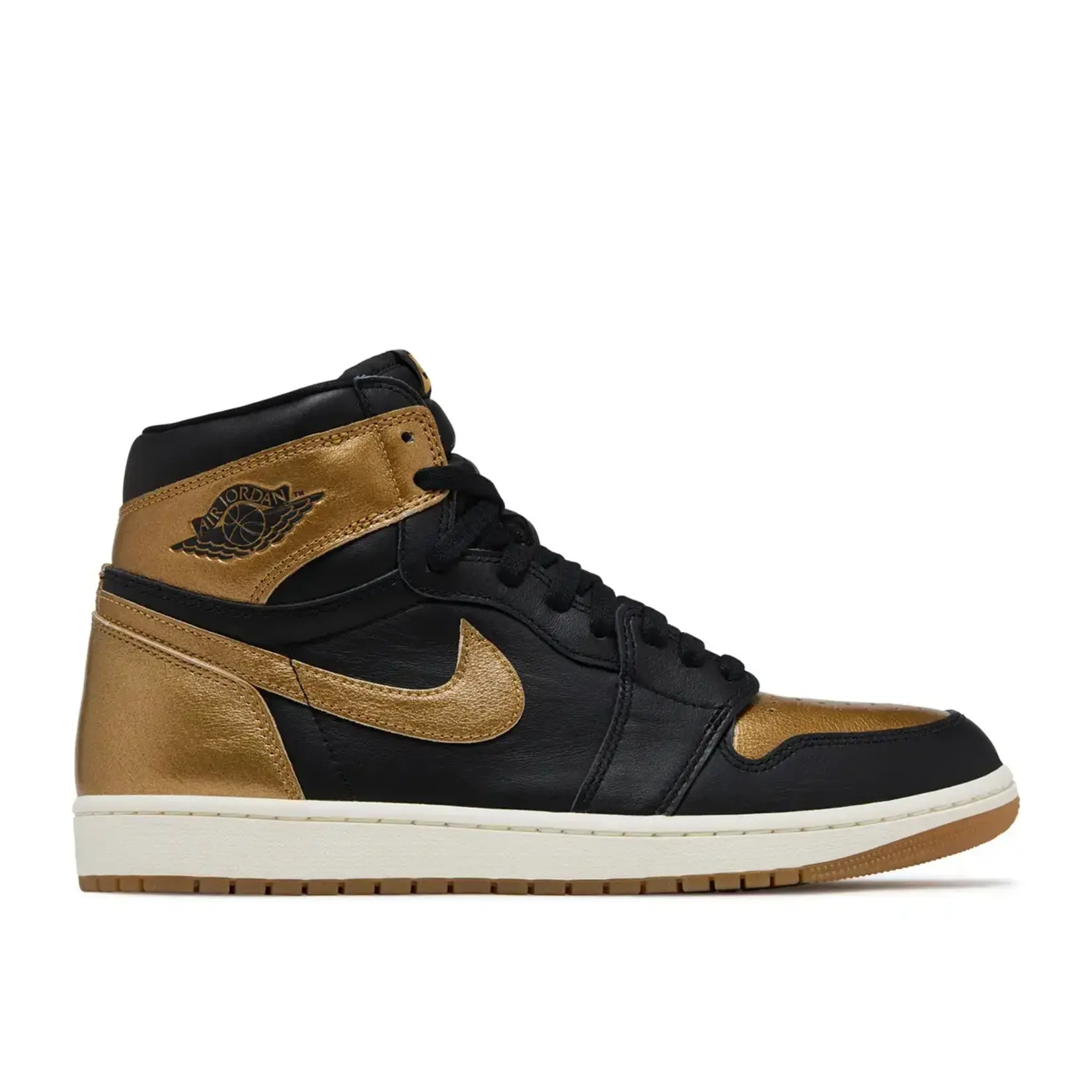 Jordan Jordan 1 Retro High OG Black Metallic Gold Size 11, DS BRAND NEW*