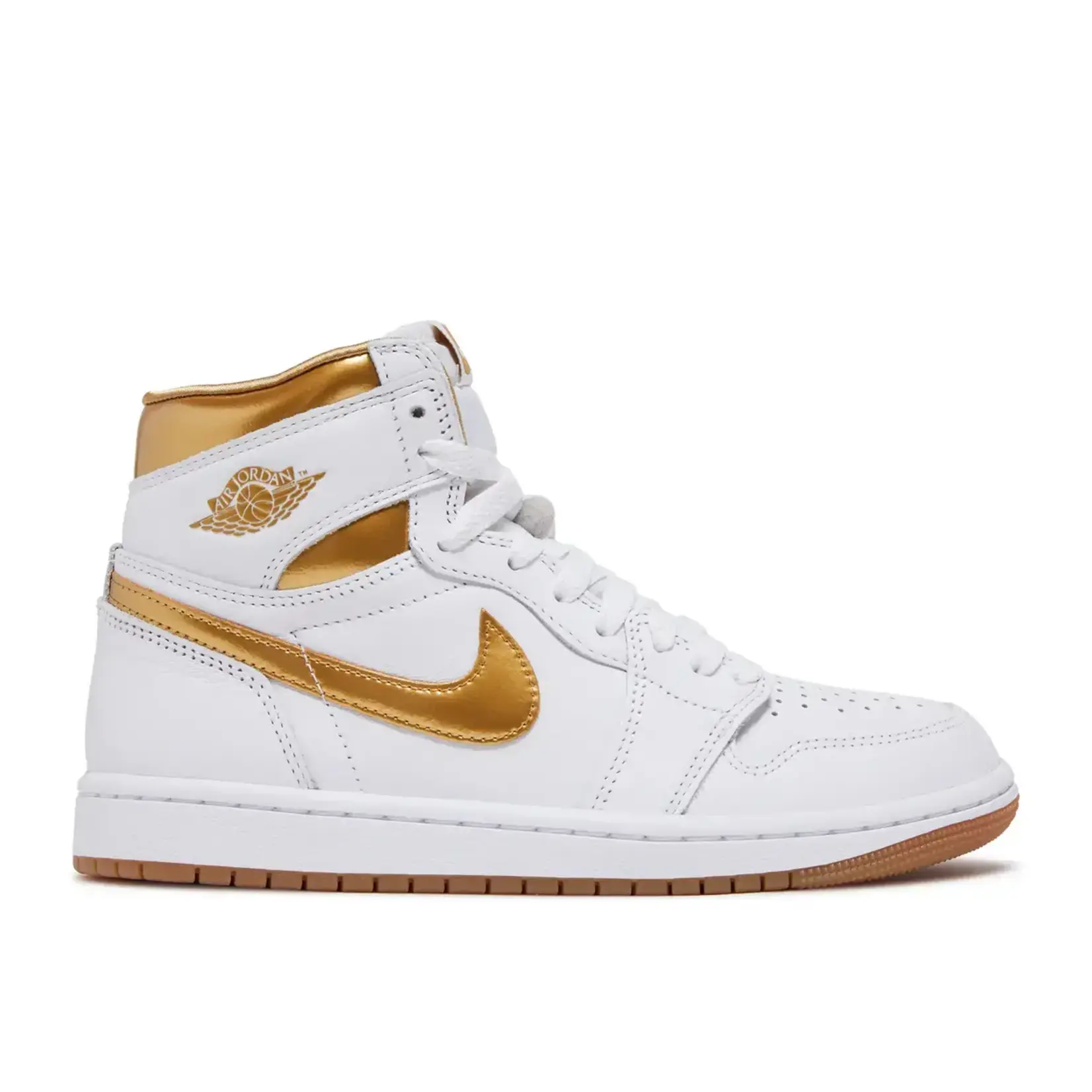 Jordan Jordan 1 Retro High OG Metallic Gold (Women's) Size 12.5W, DS BRAND NEW*
