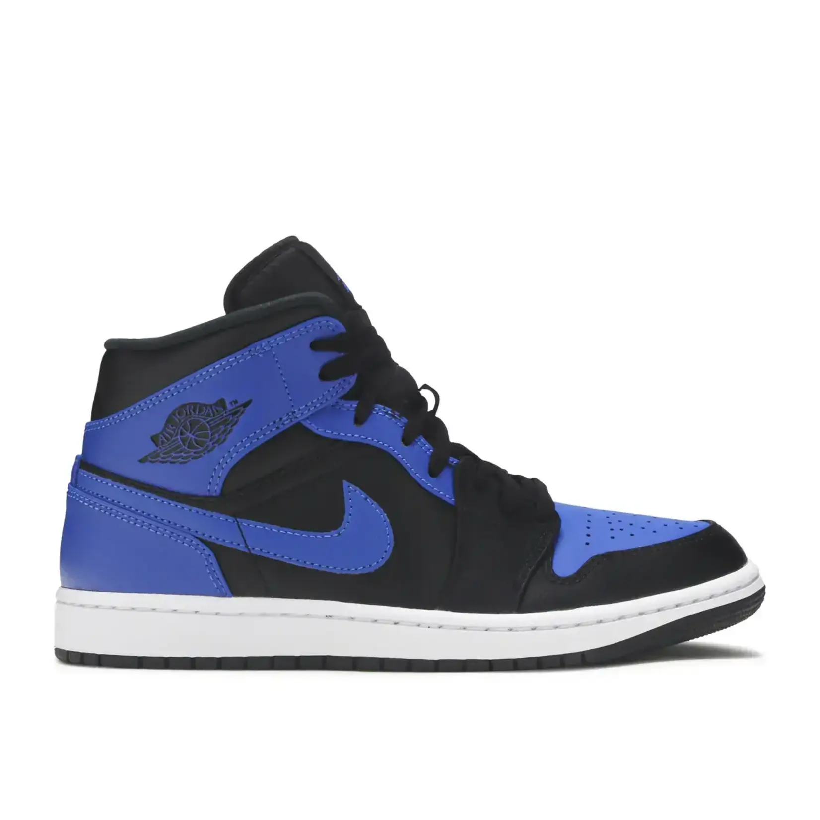 Jordan Jordan 1 Mid Hyper Royal Tumbled Leather Size 11, DS BRAND NEW*