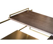 Architect Coffee Table Brushed Gold L