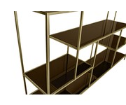 Lloyd Rack Low Brushed Gold