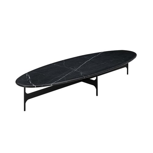 Floema Oval Table Marble Top
