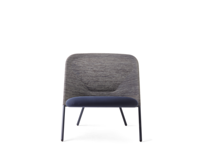 Shift Lounge Chair Blue Grey