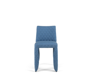 Moooi Monster Chair Diamond Without Arms Denim Light Wash
