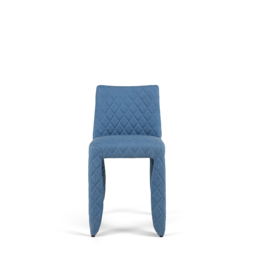 Monster Chair Diamond Without Arms Denim Light Wash