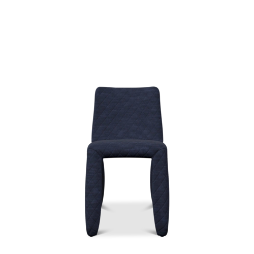 Monster Chair Diamond Without Arms Denim Indigo