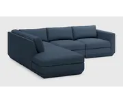 Podium Modular 4 PC Lounge Sectional A (Left Facing)