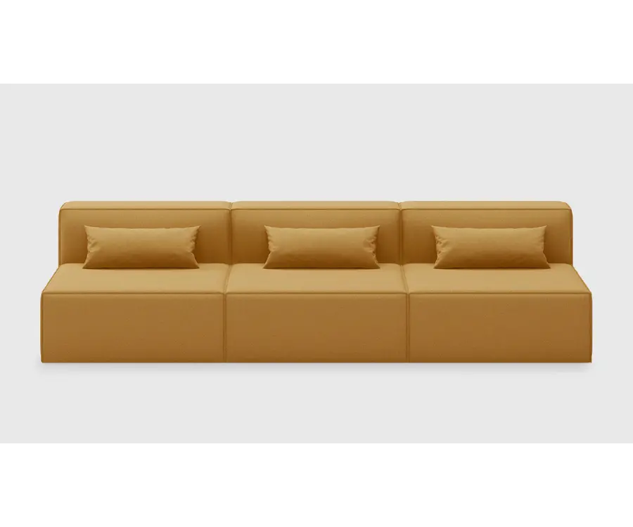 Mix Modular 3-Pc Armless Sofa