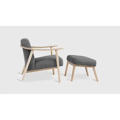 Baltic Chair & Ottoman