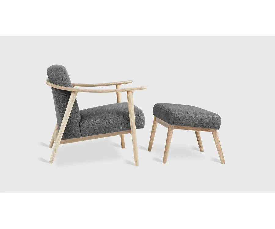 Baltic Chair & Ottoman