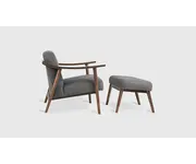 Baltic Chair & Ottoman