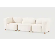 Circuit Modular 3-Pc Sofa