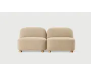 Circuit Modular 2-Pc Armless Sofa