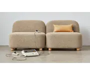 Circuit Modular 2-Pc Armless Sofa