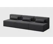 Mix Modular 3-Pc Armless Sofa