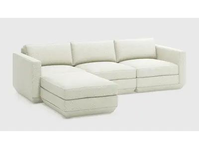 Podium Modular 4 PC Sectional (Left Facing)