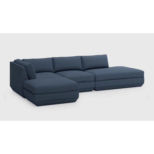 Podium Modular 4 PC Lounge Sectional B (Left Facing)