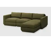 Podium Modular 4 PC Sectional (Right Facing)