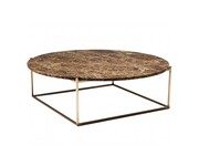 Circle Coffee Table Brown