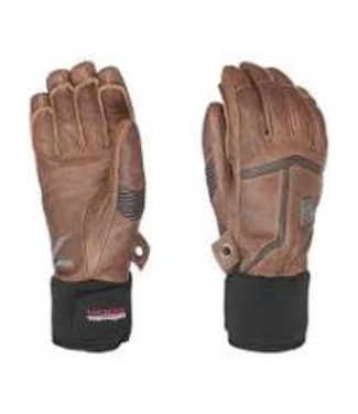 Level GLOVE OFF PISTE LEATHER BROWN 8M
