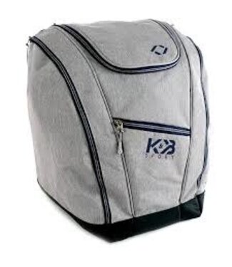 K&B K&B Ski boot backpack LT Grey-Navy 65L