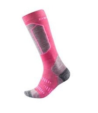 Devold ALPINE MERINO SOCK KID CERISE 25-27