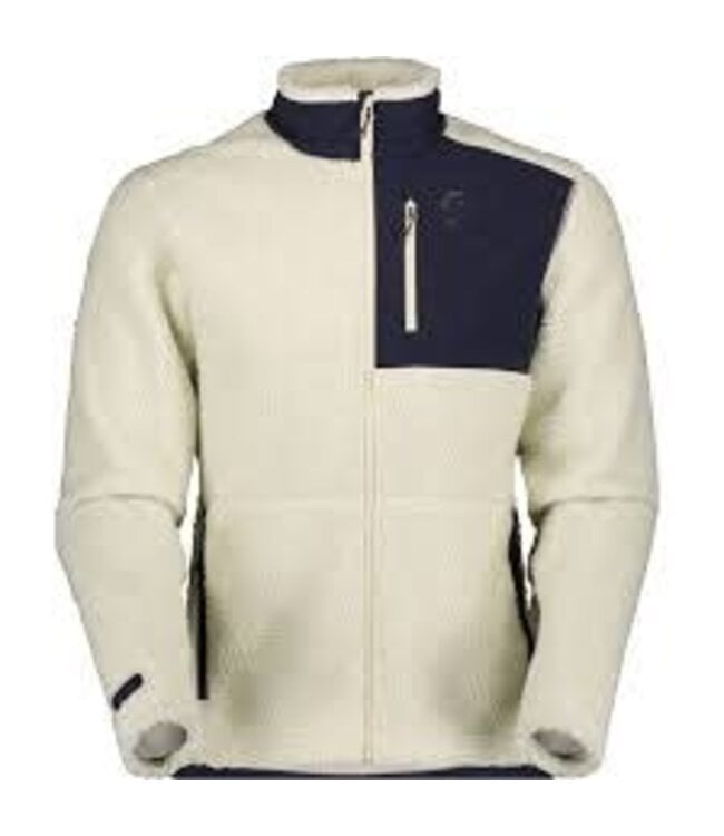 Scott SCO Jkt M's Defined Heritage Pile winter white S