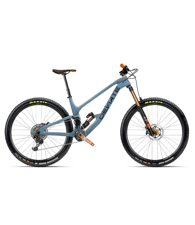 Deviate Cycles Deviate Highlander 150 Blue Medium CC, GX AXS, 1-2.1