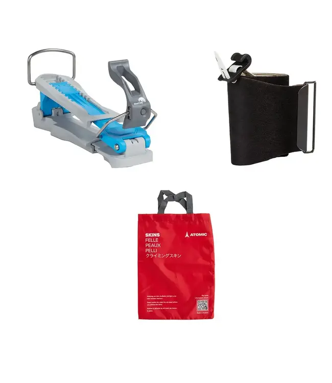 Atomic Start-up ski touring + skin JR 85-120